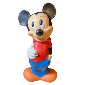 Disney Mickey Mouse Twelve Inch Coin Bank Vintage
